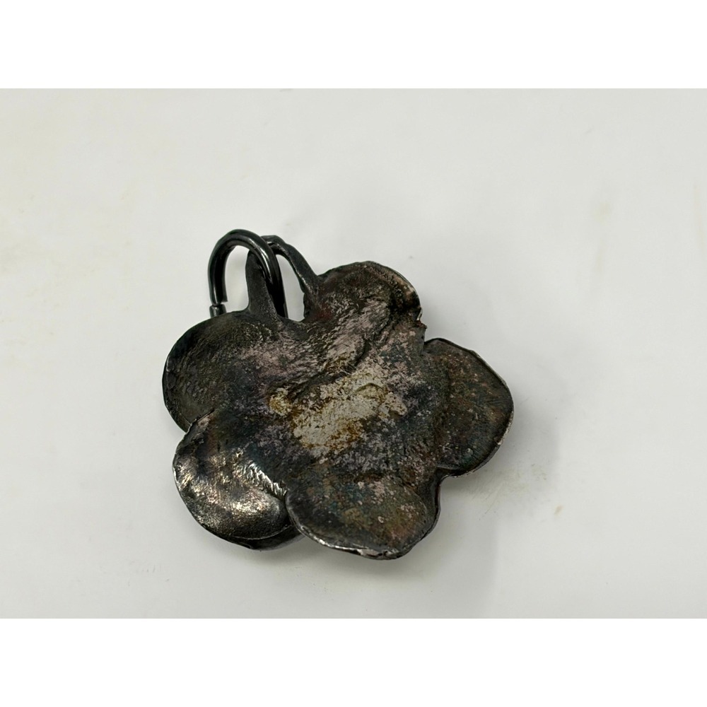 Erik Dennung Denmark Vintage Rose Jewelry Set Choker Necklace Earrings Pendant - Picture 6 of 8